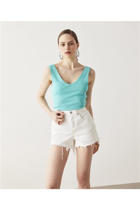 İpekyol Sırt Detaylı Crop Atlet