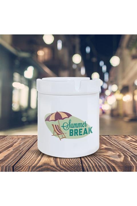 Asilmeydan Summer Break Baskılı Küllük Kül Tablası Kl262