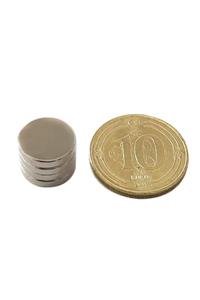 Mıknatıs ArGe 10x2mm Silindir (Disk) Güçlü Neodyum Mıknatıs 100 Adet