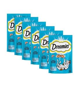 Dreamies Somonlu Pouch Kedi Ödülü 60 Gr X 6 Adet