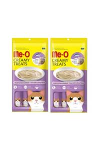 meo Creamy Treats Deniz Tarağı Ve Ton Balıklı Kedi Kreması 60grx2 Paket