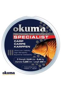 Okuma Carp 300 Mt 28,00 Lb 12,73 Kg 0,43 Mm Camou Misina