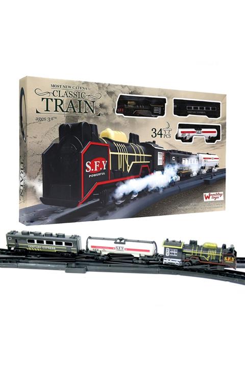 Ceren Classic Train Pilli Tren Seti 34 Parça