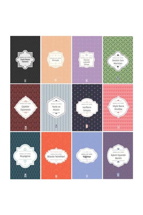 Timaş Yayınları Nurullah Genç 12 Kitap Şiir Seti