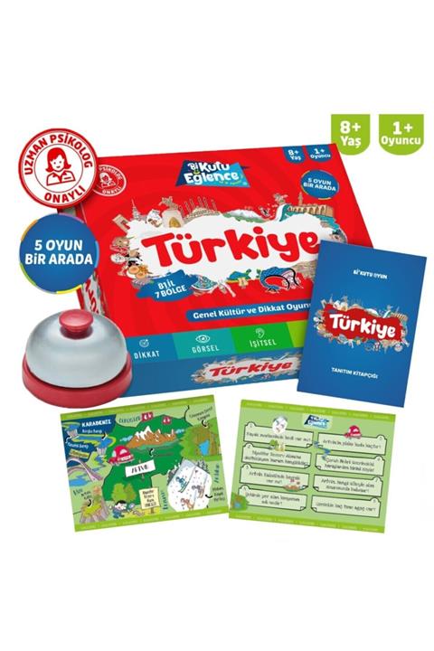 Hasbro Türkiye Dikkat Ve Genel Kültür Oyunu