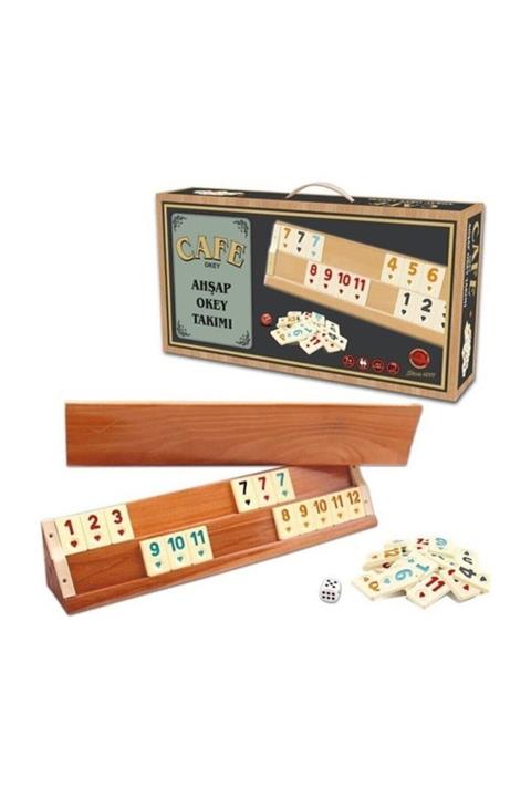 Star Oyun Star Cafe Ahşap Okey Seti