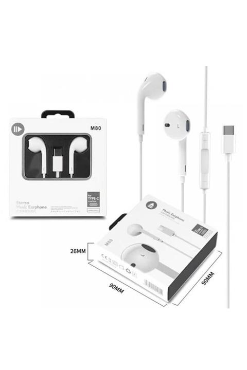 Angel Of Life Powermaster Pm-3817 Type-c Girişli Mikrofonlu Kulakiçi Kablolu Kulaklık