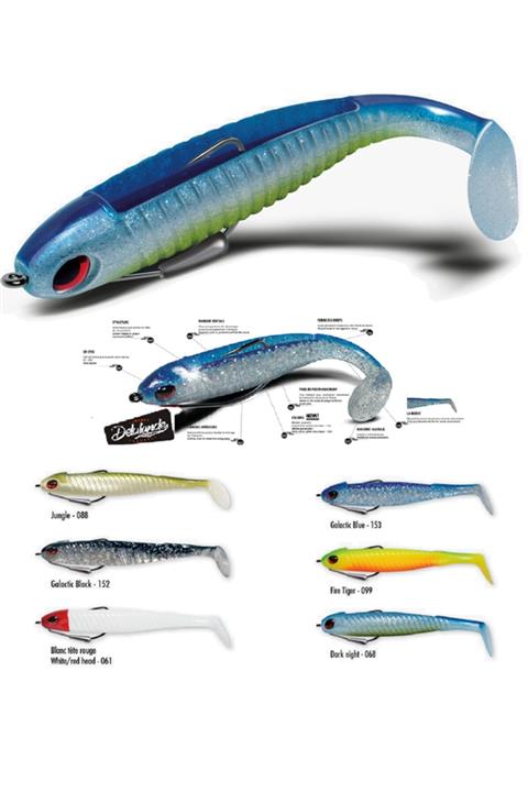 Delalande Dj Line 120mm 5 Gr Silikon Yem