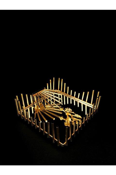 mutfakfoni Aynalı Gold Hitit Peçetelik