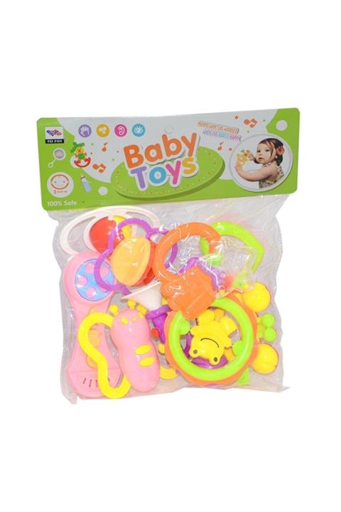 Pasifik Toys 326-944 Pasifik, Poşetli Karışık Çıngırak Seti