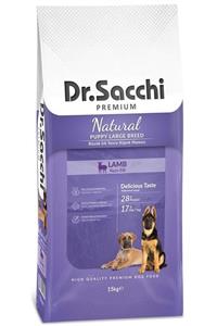 Dr. Sacchi Kuzu Etli Büyük Irk Yavru Köpek Maması 2 Kg - Özel Kilitli Paket