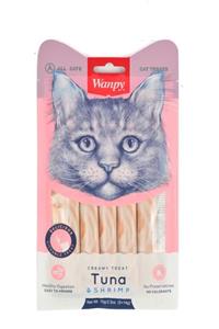 Wanpy Ton Balığı-karides Sıvı Ödül 5x14 Gr Ra-050 Likit Kedi Ödülü