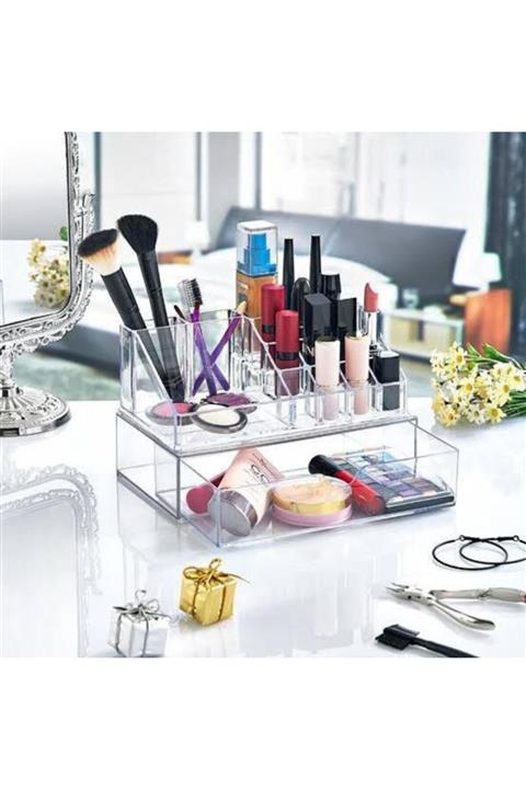 Depomim Çekmeceli Makyaj Organizer Seti