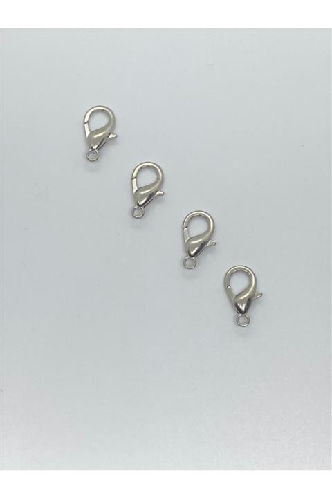 Aklar Çanta 250 Adet Low Kanca Gümüş 1 Cm (anahtarlık Halkası)