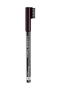 RIMMEL LONDON Kaş Kalemi - Professional Eyebrow Pencil Black Brown 5012874026883