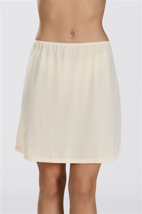 TEKTEN Kadın Ten Kısa Jüpon 2900 Nbb