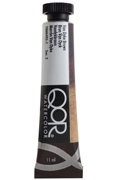 Golden Qor Water Color 11 Ml Seri 2 Van Dyke Brown