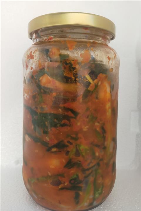 gurmecievi Kimchi Yeşil Soğan Kore Turşusu 500 Gr