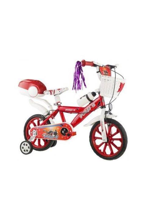 Dilaver 15 Jant Çocuk Bisikleti 4 5 6 7 Yaş Lüx Bisiklet Kırmızı