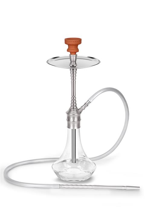 Babil2006 Gümüş Renk Nargile Takımı 56 cm