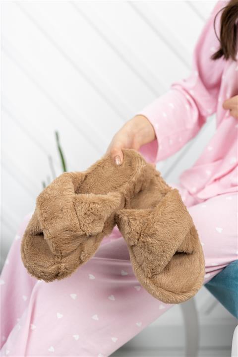 Ekol Ayakkabi Kadın Lüx Çapraz Ev Terliği