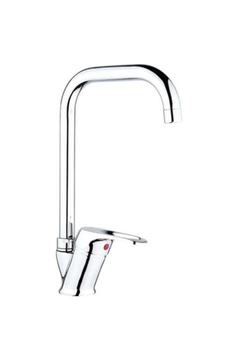 AİG Krw Mix Sicak Soguk Girisli Köşe Borulu Mutfak Evyesi