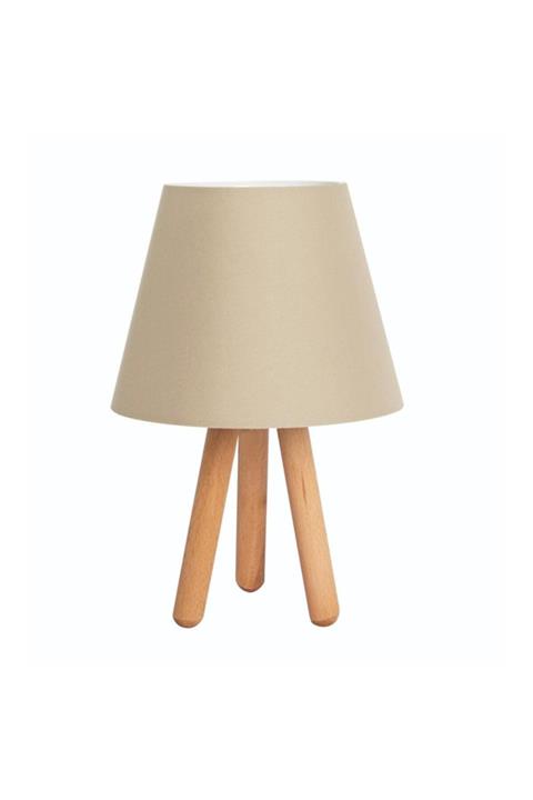 Weblonya Ahşap Abajur Aydınlatma Masa Lambası 1001