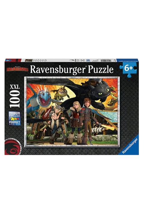RAVENSBURGER 100 Parçalı Puzzle Dragons-109180
