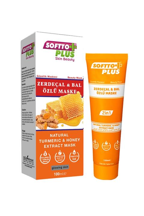 Softto Plus Zerdeçal Ve Bal Özlü Maske