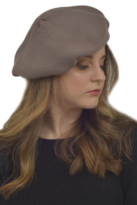 LABALABA KADIN BERET MODEL BEJ ŞAPKA