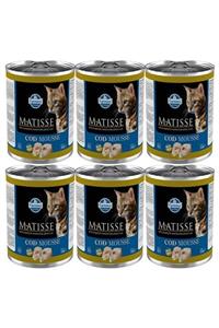 Matisse Mousse Morina Balıklı 300 gr Yas Kedi Konservesi 6 Adet