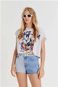 Pull & Bear Space Jam Denim Şort