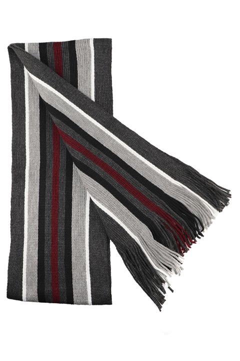 zirve şapka Unisex Çizgili Püsküllü Atkı