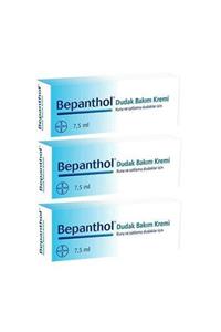 Bepanthol Dudak Bakım Kremi 7.5 Ml 3 Lü Paket