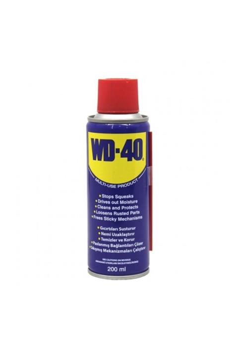 WD40 Çok Amaçlı Yağlama Ve Pas Sökücü Sprey Pipetli 200ml