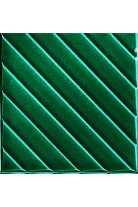 Armada Çini 20x20 cm Linea Yeşil Modern Desenli Çini Seramik Karo