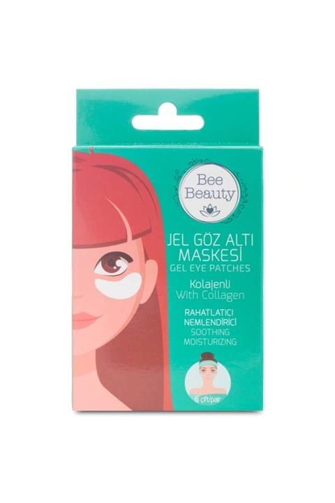 Beauty Bee Jel Göz Altı Maskesi Kolajenli Rahatlatıcı&nemlendirici