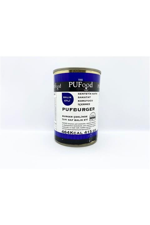 THE PUFOOD Saf Balık Etli Puf Burger Köpek Maması