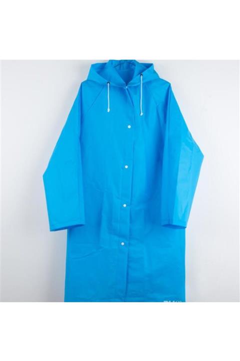 ANKARAYAPI Yağmurluk Kapüşonlu Ve Çıtçıtlı - Mavi