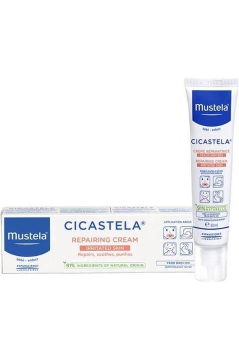 Erbilden Mustela Cicastela Onarıcı Bebek Bakım Kremi 40 ml