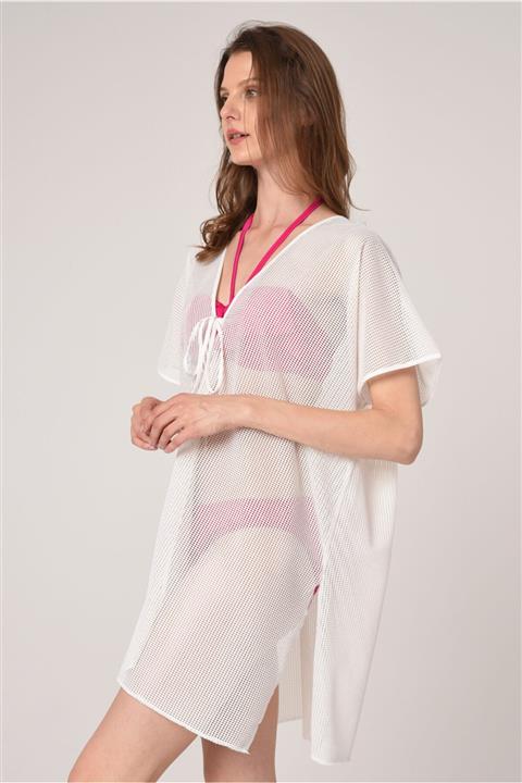 GENRE WOMEN Egs Beyaz File Pareo