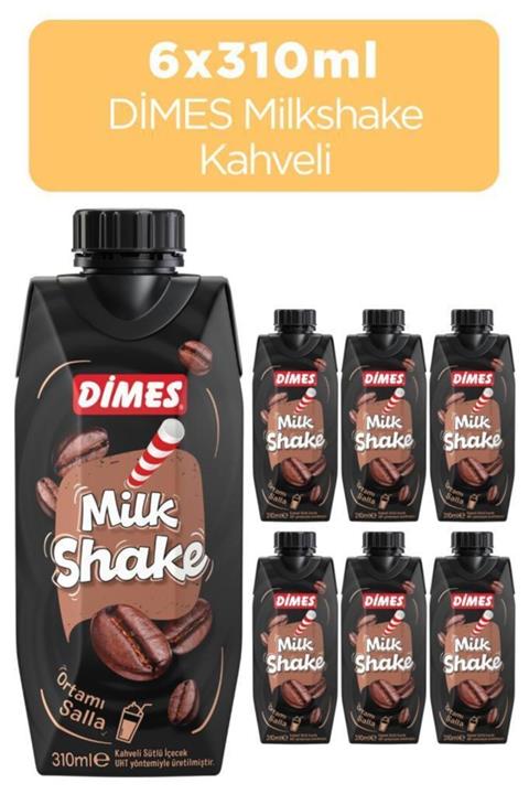 Dimes Milkshake Kahveli 310 ml *6