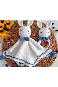 daisybydaisy Uyku Arkadaşım Amigurumi Doğal Koton Sevimli Tavşan Bebek