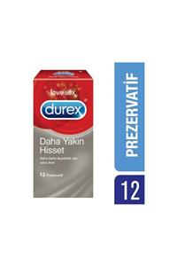 Durex Daha Yakın Hisset Ultra Ince Prezervatif 12'li