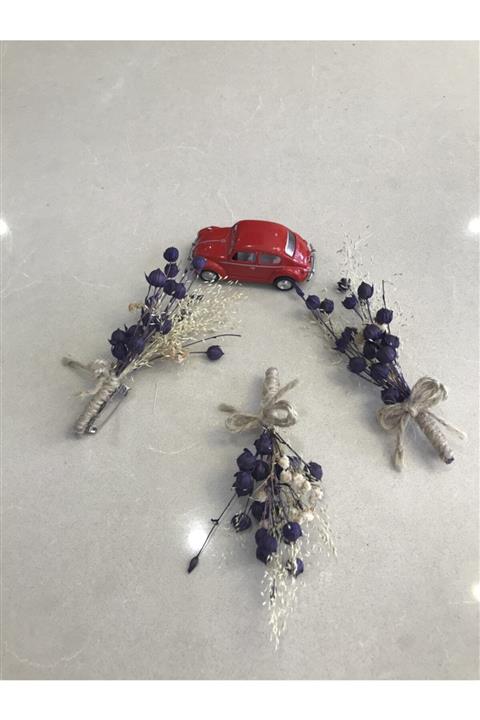 araslar 3 Adet Yaka Çiçeği