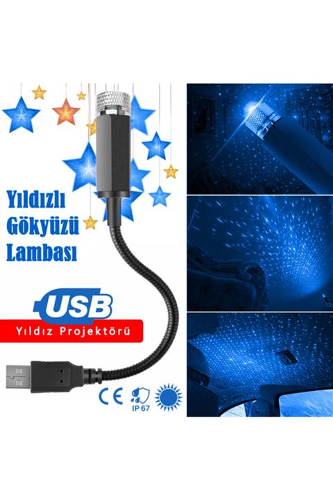 C9 Carmaniaks Led Lazer Araba Lazeri Mavi Gökyüzü