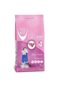 Vancat Baby Power Kokulu Ince Taneli Kedi Kumu 5 Kg 2'li 10 Kg