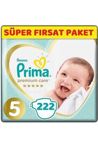 Prima Premium Care Bebek Bezi Beden:5 (11-16) Junior 222 Adet Süper Fırsat Pk