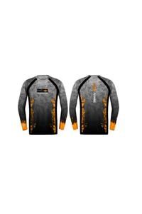 Fujin Performance T-shirt Camo Orange S