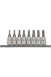 Rico 8 Parça 1/4” Lokmalı Torx Uç Seti